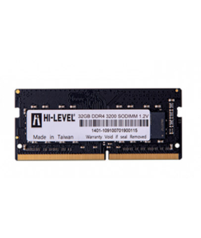32 GB DDR4 3200MHZ HI-LEVEL 1.2V SODIMM NB