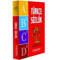 4E Sözlük Türkçe Büyük Karton Kapak Karatay Yayınevi