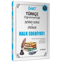 Ali Özbek 2021 ÖABT Türkçe Öğretmenliği Halk Edebiyatı Konu Anlatımlı 1. Kitap Ali Özbek