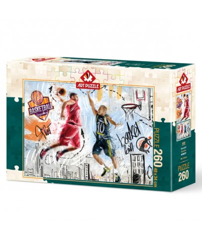 Art Puzzle 260 Parça Basketbol 4580