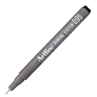 Artline Çizim Kalemi 0,05 MM Siyah EK-2305