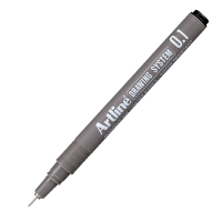 Artline Çizim Kalemi 0.1 MM Siyah EK231