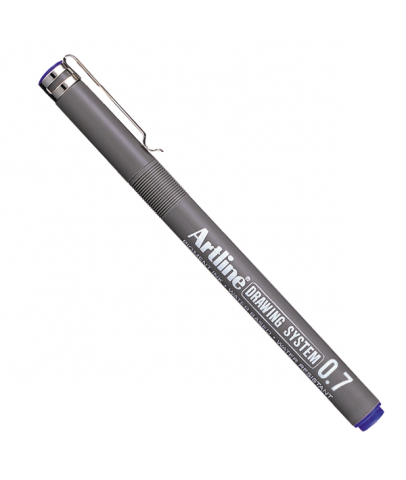 Artline Çizim Kalemi 0.7 MM Mavi EK237
