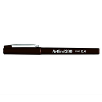 Artline Fineliner 0.4 MM Siyah EK-200N