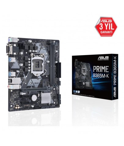 Asus Prime B365M-K Intel B365 Soket 8.-9. Nesil 11 Anakart