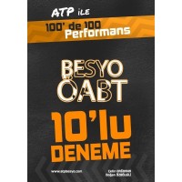 ATP BESYO 2021 ÖABT Beden Eğitimi Öğretmenliği Performans 10 Deneme - Doğan Özbölgili ATP BESYO Yayınları