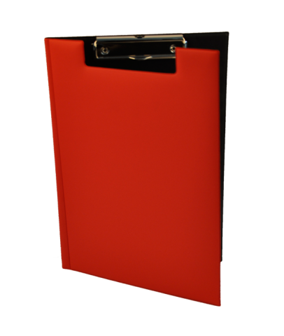 Bafix Kapaklı Sekreterlik ViP A4 Fosforlu Kırmızı BFX-1803