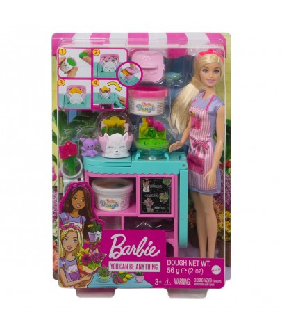 Barbie Çiçekçi Bebek Ve Oyun Seti GTN58