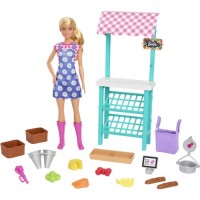 Barbie Çiftçi Pazarı Oyun Seti HCN22