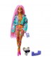 Barbie Extra Pembe Örgü Saçlı Bebek MTL-GXF09
