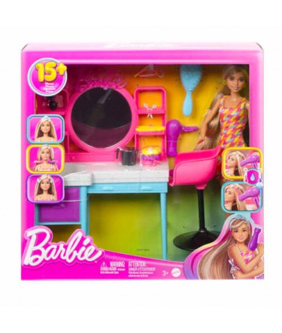 Barbie Muhteşem Kuaför Oyun Seti MTL-HKV00