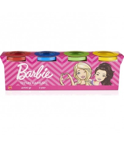 Barbie Oyun Hamuru 4 Lü (4x100 Gr.) GPN18