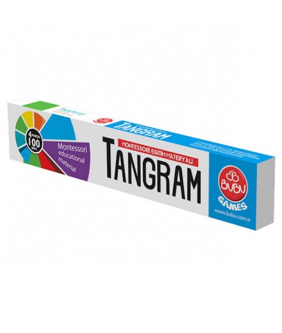 Bu-Bu Games Renkli Tangram 17x17 BUBU-GM0015
