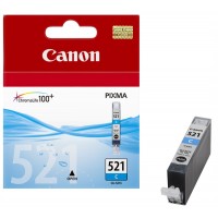 Canon CLI-521C Cyan Mavi Mürekkep Kartuş MP260-540-550-560-620-630 MX860-870