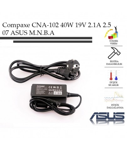 Compaxe CNA-102 40W 19V 2.1A 2.5-07 Asus Adaptör