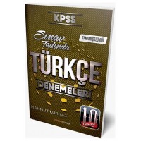 Destek Kariyer 2021 KPSS Türkçe 10 Deneme Çözümlü Destek Kariyer Yayınları