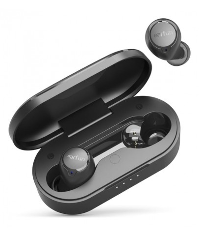 EarFun Free 1S TW100S Siyah 4 Mikrofonlu ENC IPX7 Suya Dayanıklı Bluetooth Gerçek Kablosuz Kulaklık