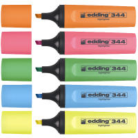 Edding Fosforlu Kalem Karışık Renk 5 Lİ 344