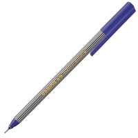Edding İnce Uçlu Keçeli Kalem 0.4 MM Çelik Mavisi 55
