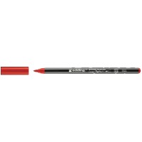 Edding Porselen Kalemi Fırça Uçlu 1 MM- 4 MM Kırmızı 4200