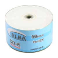 Elba CD R PRINTABLE 80 DK / 700 MB 52X 2X