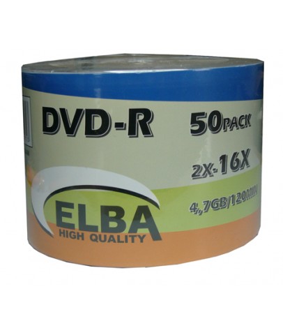 Elba Dvd-r 50Lİ 4,7gb-120min 16x Shrink