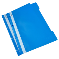Esselte Telli Dosya Plastik A4 Açık Mavi SLT-4199