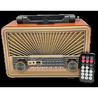 Everton RT-829 Bluetooth-USB-SD-FM-Tf Card  Kumandalı Nostaljik Radyo