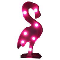 Flamingo Tasarımlı Led Lamba
