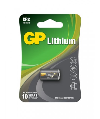 GP GPCR2-U1 CR2 3V Lityum Pil Fotoğraf Makinesi Pili Tekli Paket