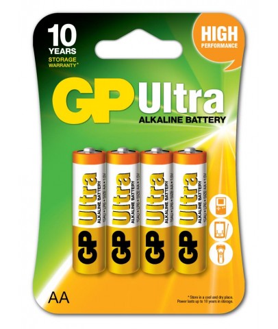 Gp LR6 AA Boy Ultra Alkalin Kalem Pil 4'lü Paket GP15AU-U4