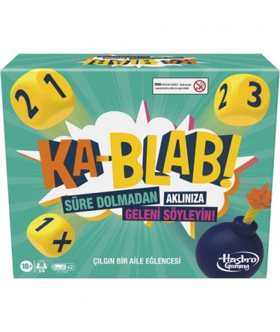 Hasbro Games Kablab 2-6 Oyunculu 10+ F2562