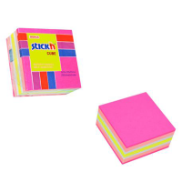Hopax Stıckn Yapışkanlı Not Kağıdı 400 YP 76x76 4 NP Mıx Renk 21536
