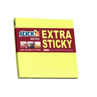 Hopax Stıckn Yapışkanlı Not Kağıdı Extra 90 YP 76x76 Neon Sarı HE21670