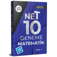 İndeks Kitap 2021 KPSS Matematik Net 10 Deneme Dijital Çözümlü İndeks Kitap