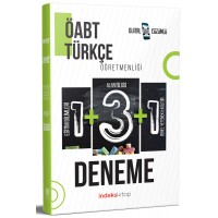 İndeks Kitap 2021 ÖABT Türkçe Öğretmenliği 5 Deneme Dijital Çözümlü İndeks Kitap