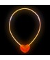 Karanlıkta Yanan Glow Kalp Şekilli Kolye 6 Adet