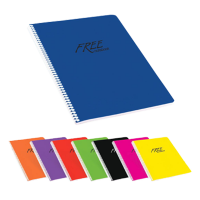 Keskin Color Defter Free Office Plastik Kapak Kareli 120 YP A5 450152-99