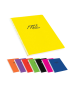 Keskin Color Spiralli Defter Free Office Plastik Kapak Çizgisiz 100 YP A4 320440-99