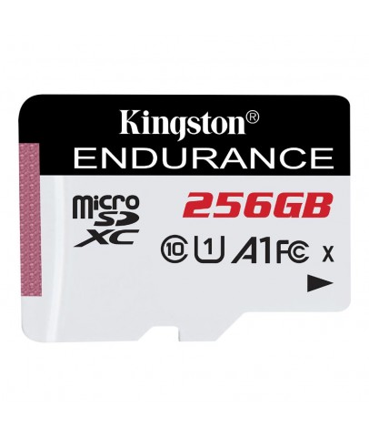 Kingston SDCE-256GB 256GB microSDXC Endurance 95R-45W C10 A1 UHS-I Card Only Hafıza Kartı