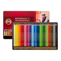 Koh-I Noor Set Of Aquarell ColouRed Pencils 3725 36