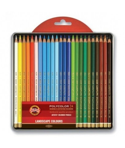 Koh-I Noor Set Of Artists ColouRed Pencils 3824