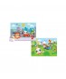 Ks Games Fisher-Price Baby Puzzle City Fun & Picnic 2 in 1 FP 13407