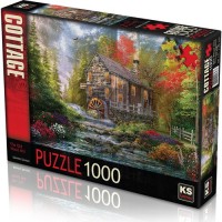 Ks Games Puzzle 1000 Parça The Old Wood Mill Dominic Davison 11356