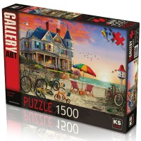 Ks Games Puzzle 1500 Parça Summer House 22012