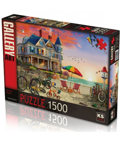 Ks Games Puzzle 1500 Parça Summer House 22012
