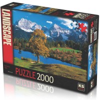 Ks Games Puzzle 2000 Parça Bavarian-Alps 11218