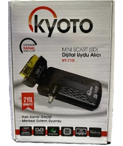 Kyoto hx-1750 Mini Scart (SD) Dijital Uydu alıcı