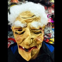 Lateks Yaşlı Adam Maske
