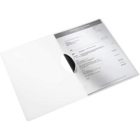 Leitz Sıkıştırmalı Dosya Colorclip Active Wow Sırttan Klips Metalik Beyaz 4185